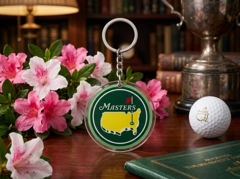 Past Master Keychain Golf Masters Tournament Keychain, Augusta Georgia Gift, Golfer Pride ...