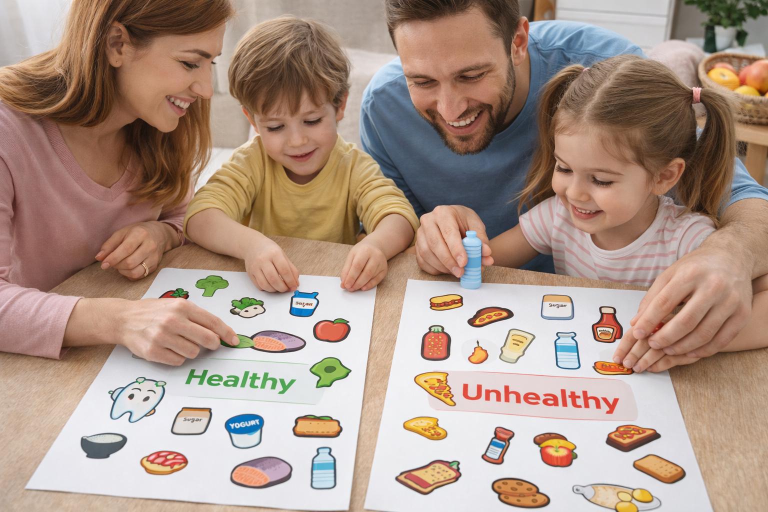 World Health Day Activities for Kids – Healthy Habits Flashcards, Daily ...