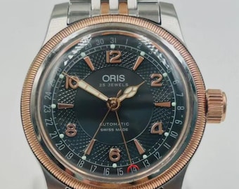 Vintage Mechanical Watches Oris Big Crown Pointer Date Mens Watch