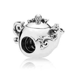 Tekannaberlock passar armband, 100% äkta 925 sterlingsilverberlock, bästa presenter