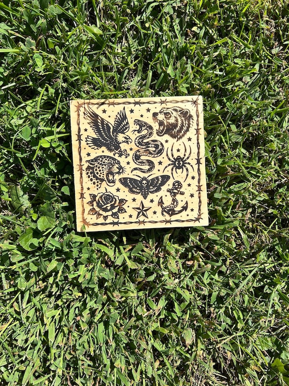 Tattoo patchwork sign