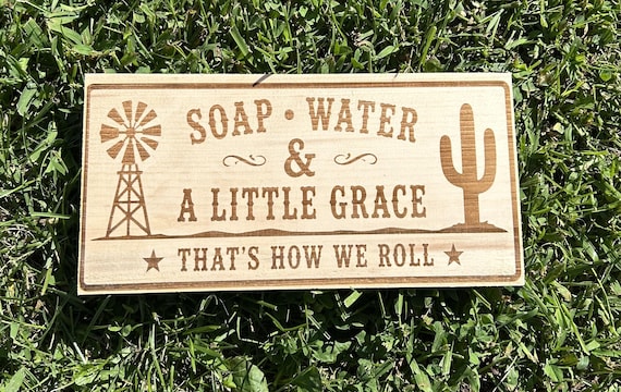 Wooden Kitchen Wall Sign