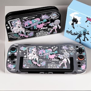 Paint splash style Inspired Switch2 Case | Clear Protective Hard Case for Switch  | Nintendo Switch2 Case | Video Game Gift