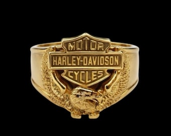 Motorradfahrer Ring - Biker Ring Adler inspiriert Statement Schmuck Geschenk für ihn