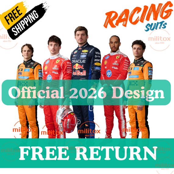 Personalised Halloween Racing Costume , F1 Go Kart Racing Suit McLaren Team Drivers Suits