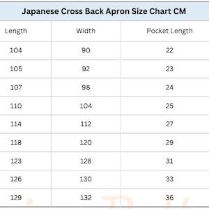 Cross Back Apron Sewing Pattern, Japanese Pinafore Apron, Artist & Kitchen Apron DIY, Pottery Apron, Plus Size Linen Apron Pattern For Women image 7