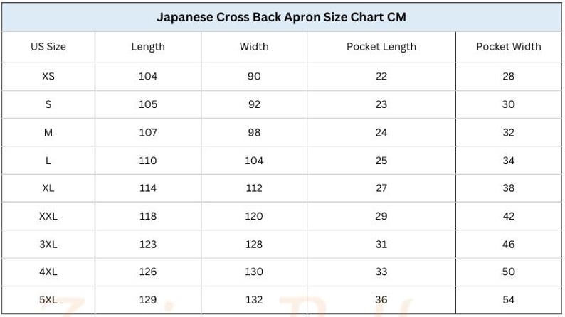 Cross Back Apron Sewing Pattern, Japanese Pinafore Apron, Artist & Kitchen Apron DIY, Pottery Apron, Plus Size Linen Apron Pattern For Women image 7