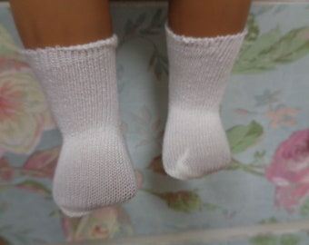 Christmas Stocking Bears Knee High Socks fit 18/" American Girl Size Doll
