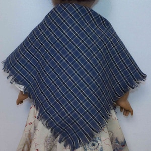 Historical Doll Blanket Shawls- C 1600s-1800s-  Made to fit 18&quot; Dolls