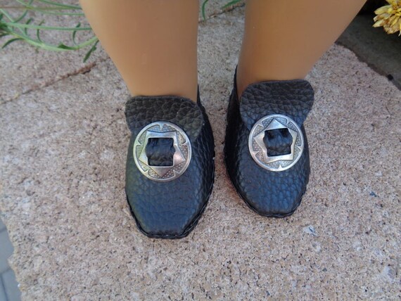 Fashion Rose Sandals Zip-up T-Strap Shoes for 18 inch AG American Doll Doll