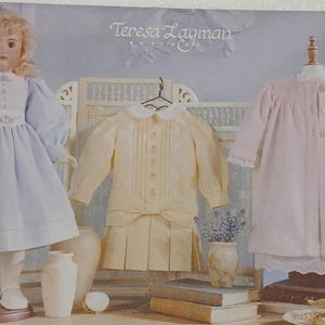 Vintage Vogue 7038 doll dress pattern 18&quot; Doll Clothes Pattern-