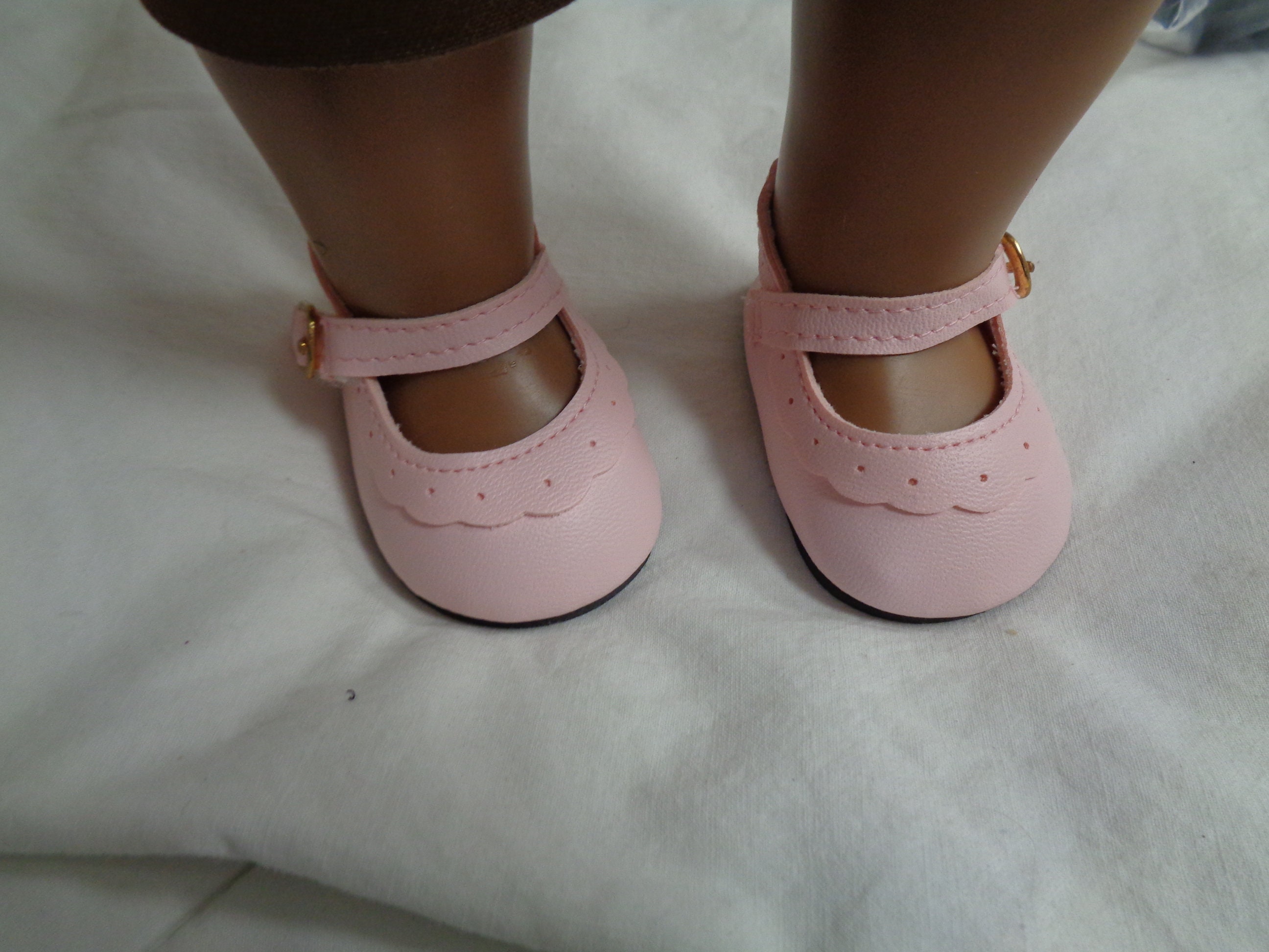 Pink Vintage Doll Shoes for 18 inch Dolls Shoes fits Etsy