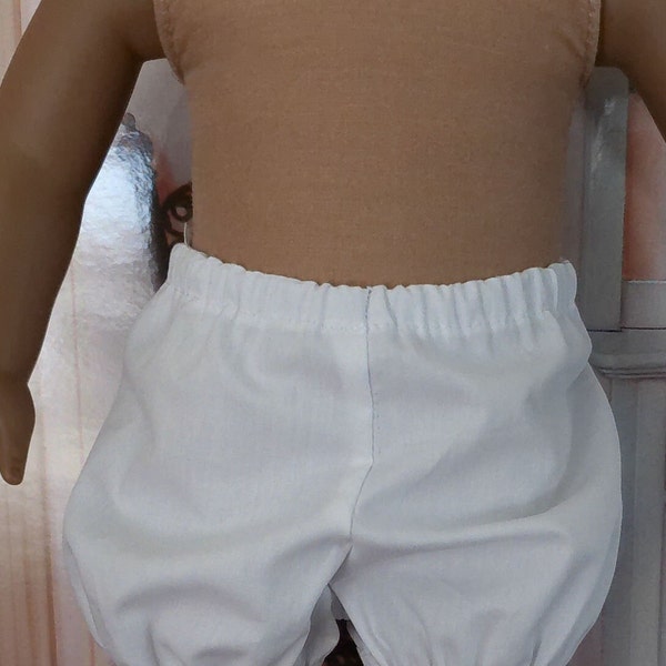 Edwardian underpants -early 1900s--  Made to fit 18" Dolls