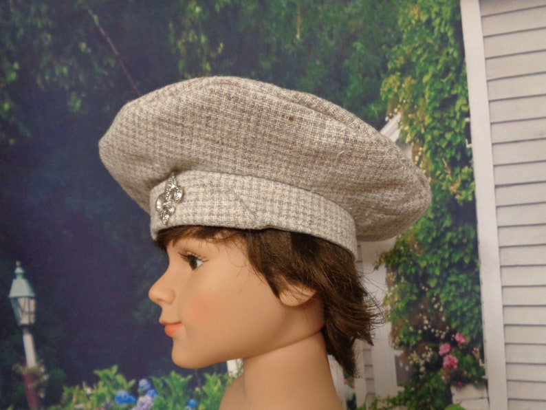 Wool Hat for 18 Dolls Fits Carpatina Boy Dolls image 2