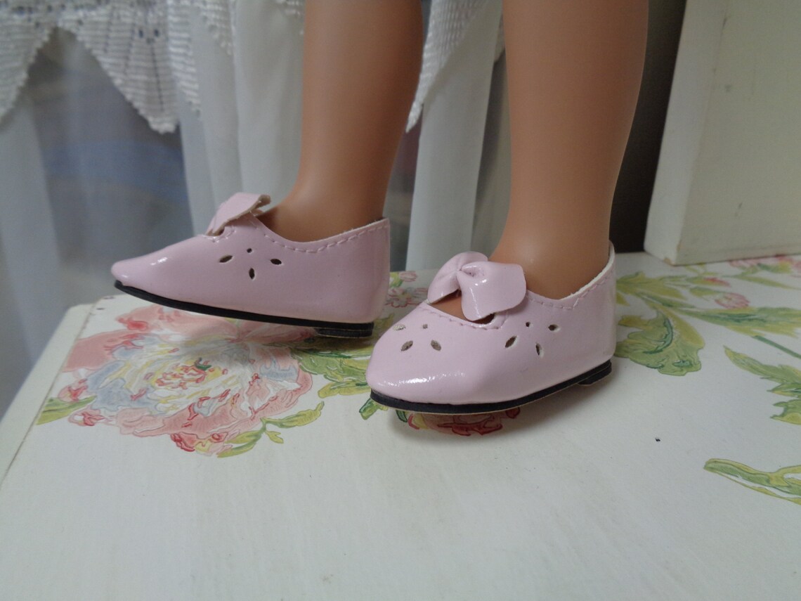 Beautiful Soft Pink Doll Shoes Fits A Girl for All Time Etsy
