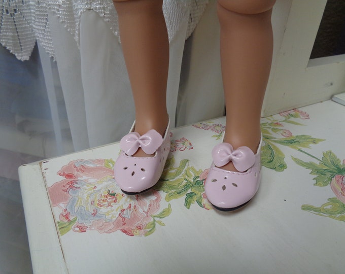 Beautiful Soft Pink Doll Shoes fits A Girl for All Time Etsy