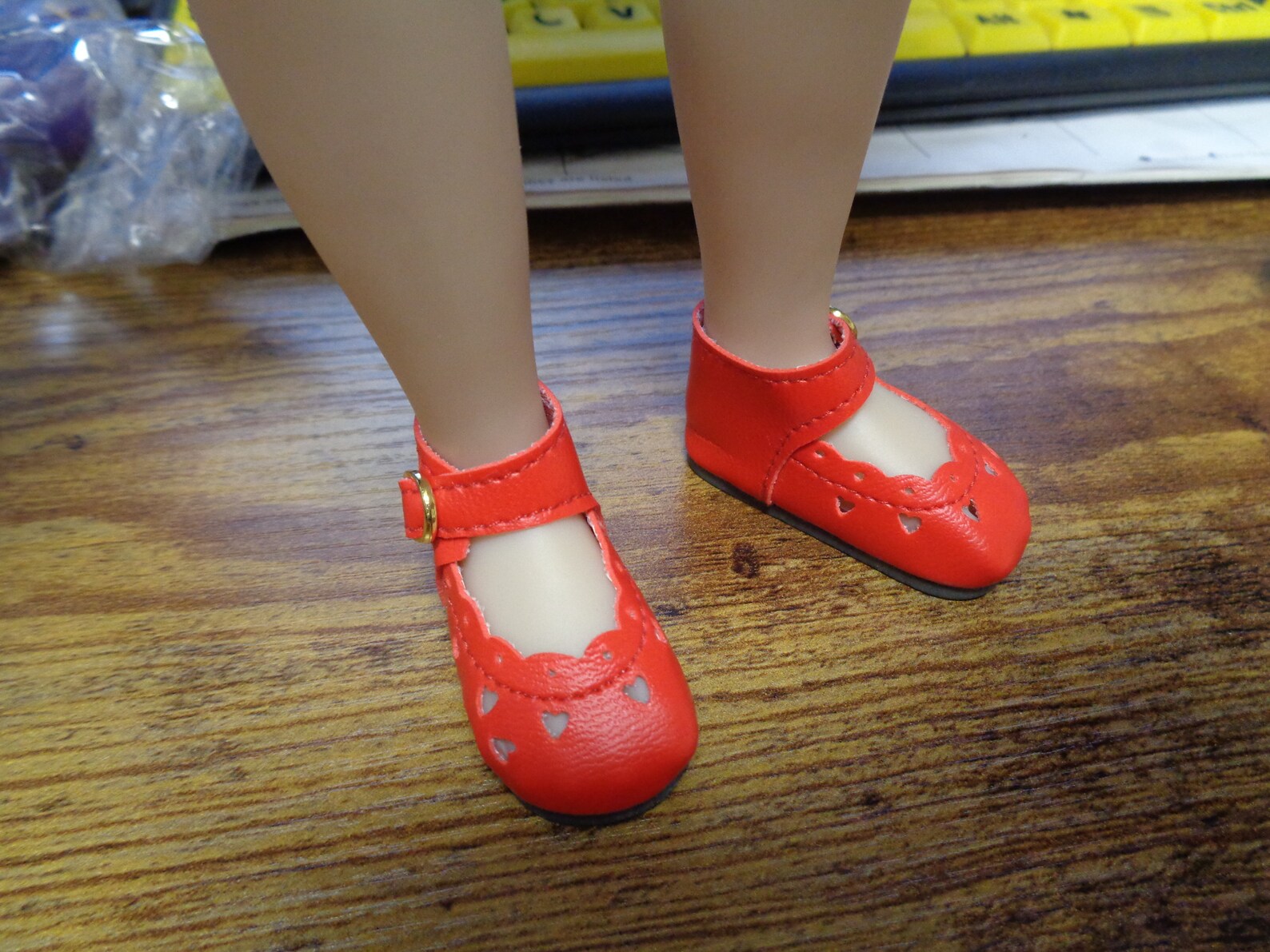 Vintage Hearts Doll Shoes Fits Ruby Red fashion friends Etsy