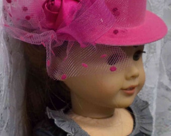 Historical Doll Hats for 18 inch dolls - Made to fit 18" Dolls-pick a color