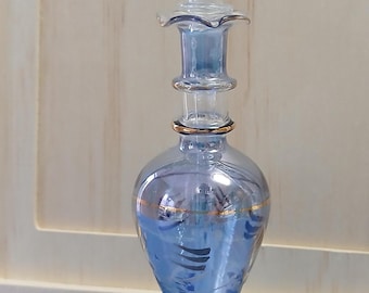 Frasco de perfume egipcio hecho a mano - Estilo clásico de lágrima de genio