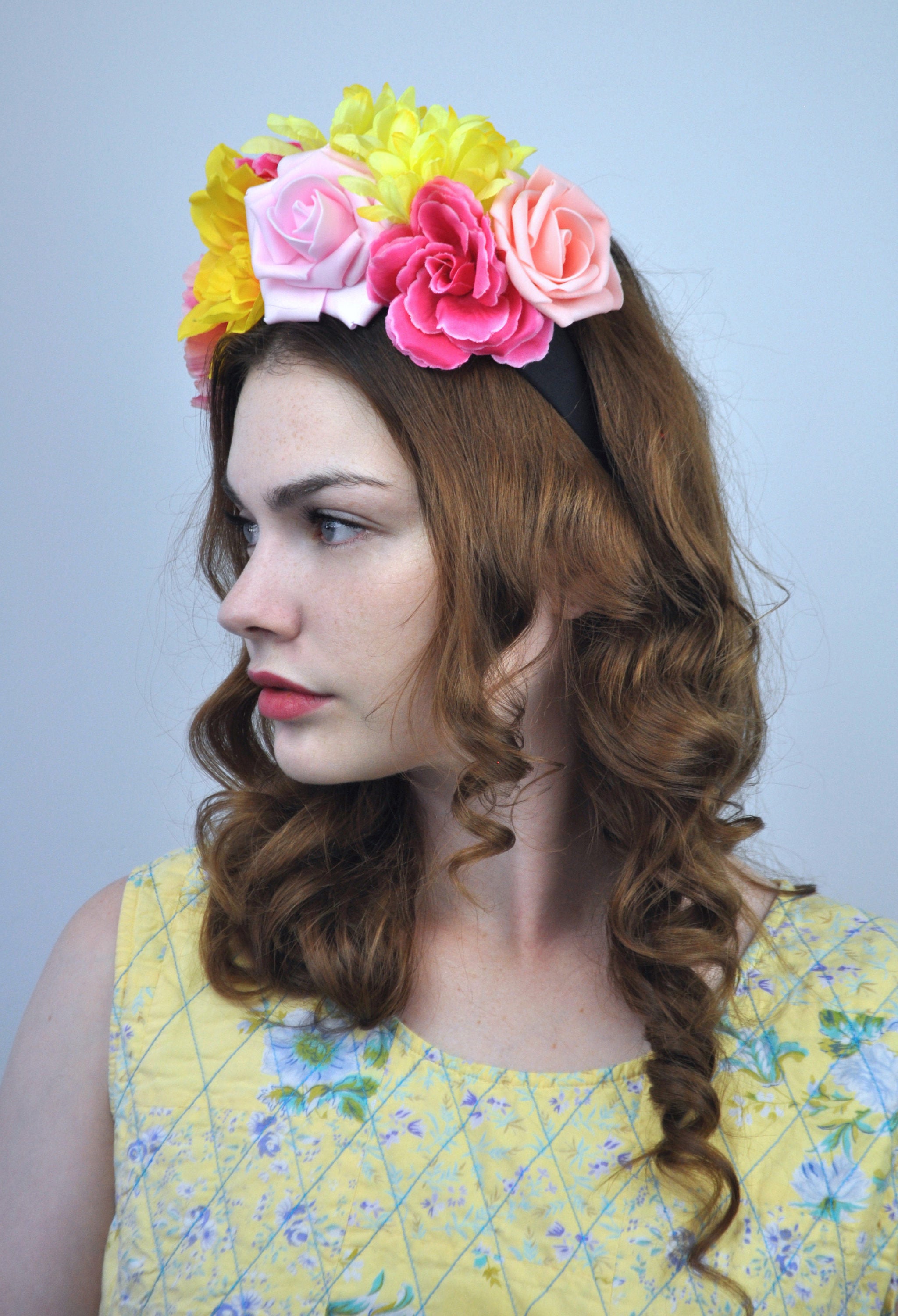 Sophie Bright Silk Flower Crown
