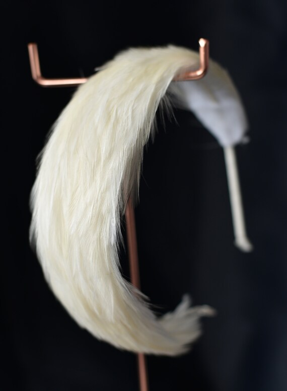 Bridal Ivory Feather Headband Bridal 