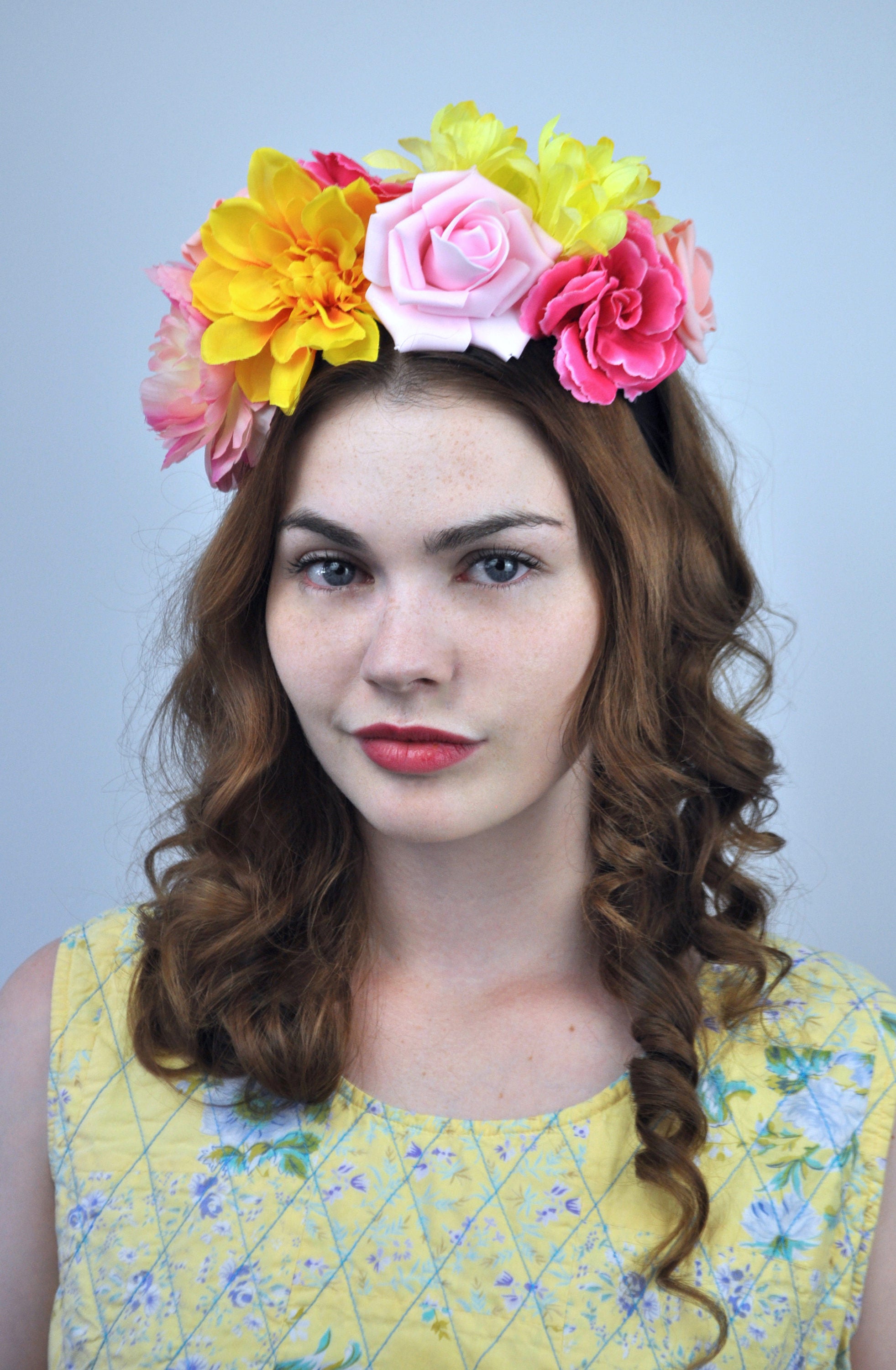 Sophie Bright Silk Flower Crown