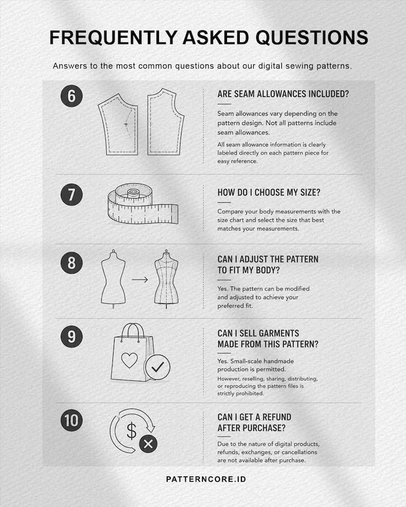Sewing Pattern drape shirt asymetric blouse fitted office wear | Digital PDF Instant Download | Patterncore image 14