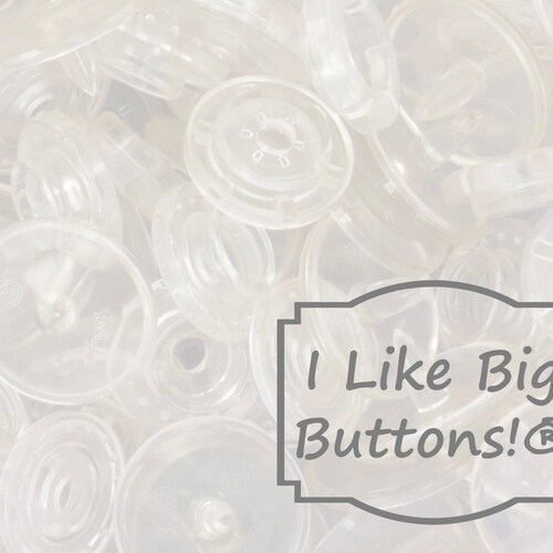 100 Starter Pack KAM Plastic Resin Snap Snaps Crafts Baby Etsy