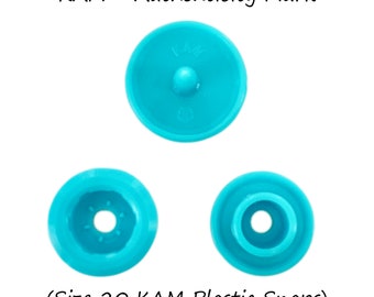 Mixed Bag: 100 KAM® Snaps/Plastic Snaps Sets (Size 20) – I Like