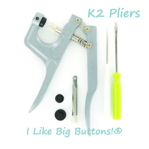 KAM Snaps 50 KAM® Plastic Snaps & Pliers One 1 Color Of Your Choice for Cloth Diapers/Nappies/Poppers/Kam® Snap image 2