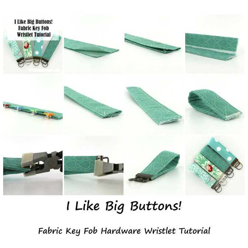 DIY Craft Kit 1 and 1.25 Key Fob Hardware Etsy