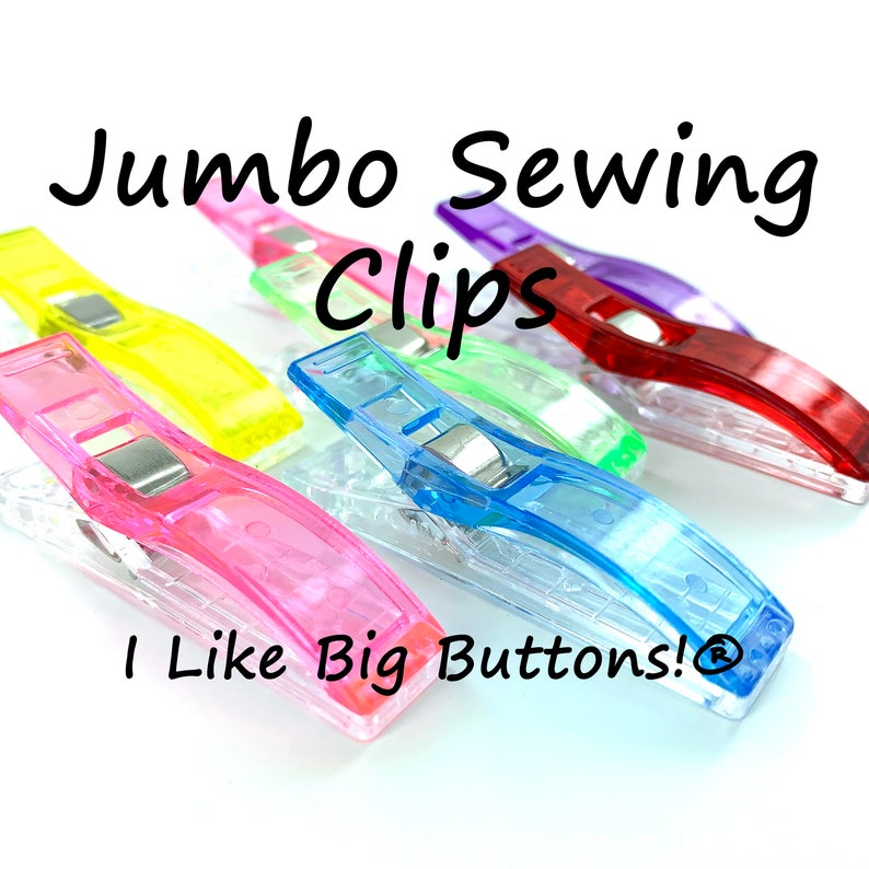 JUMBO Sewing Clips 2.25 / 2 1/4 Large Quilting Etsy