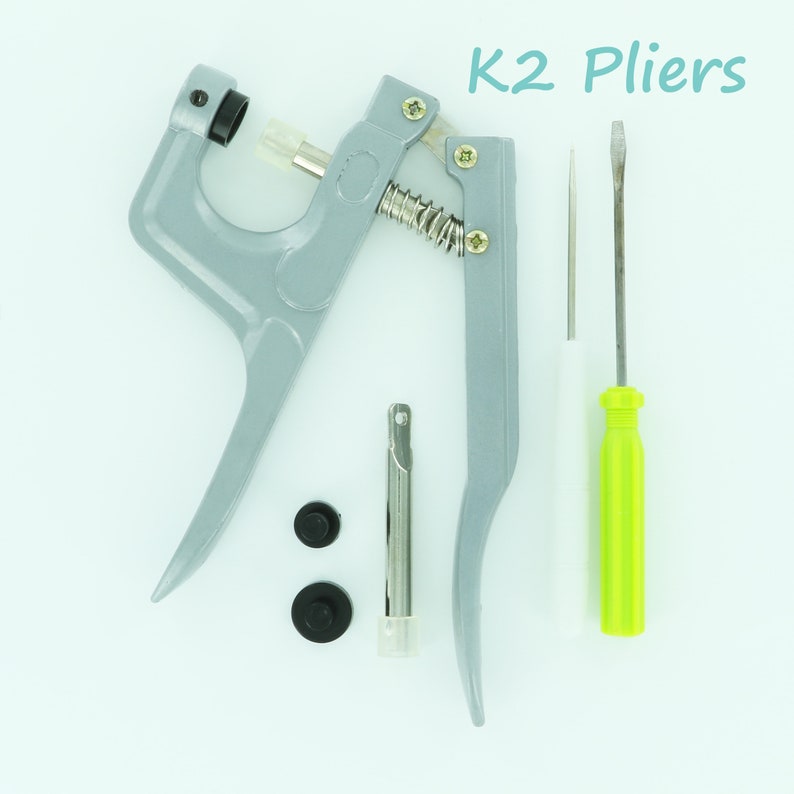 250 KAM Plastic Snaps /& Pliers SUPER STARTER Pack for DiapersBibsNappiesSnappul Pick 1 Pack or 10 Colors of Your Choosing