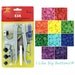 KAM Snaps - 100 sets of Kam® Plastic Snaps & Pliers STARTER PACK Diapers/Bibs/Nappies/Snap/pul (Pick 1 Pack or 10 Colors of Your Choosing) 