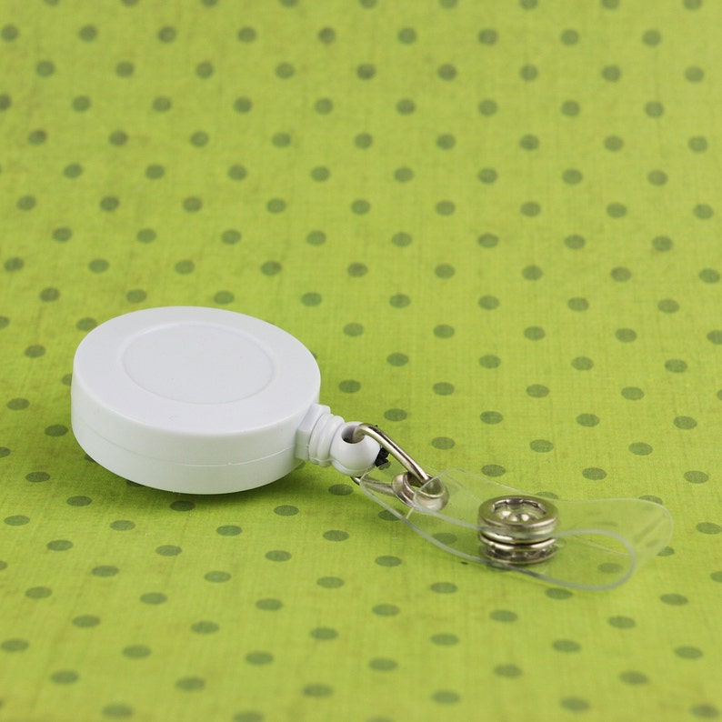 Badge Reels 100 YELLOW Badge Reel/Reels with Clip Etsy