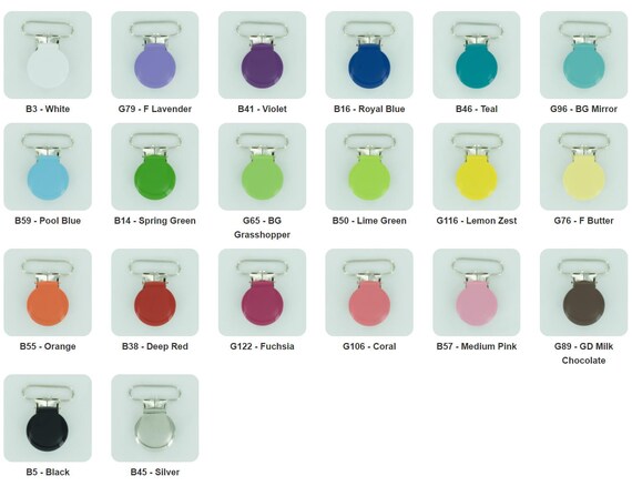 Teddy Bear 1/" w// Inserts 25 Suspender Paci Pacifier Holder Mitten Clips