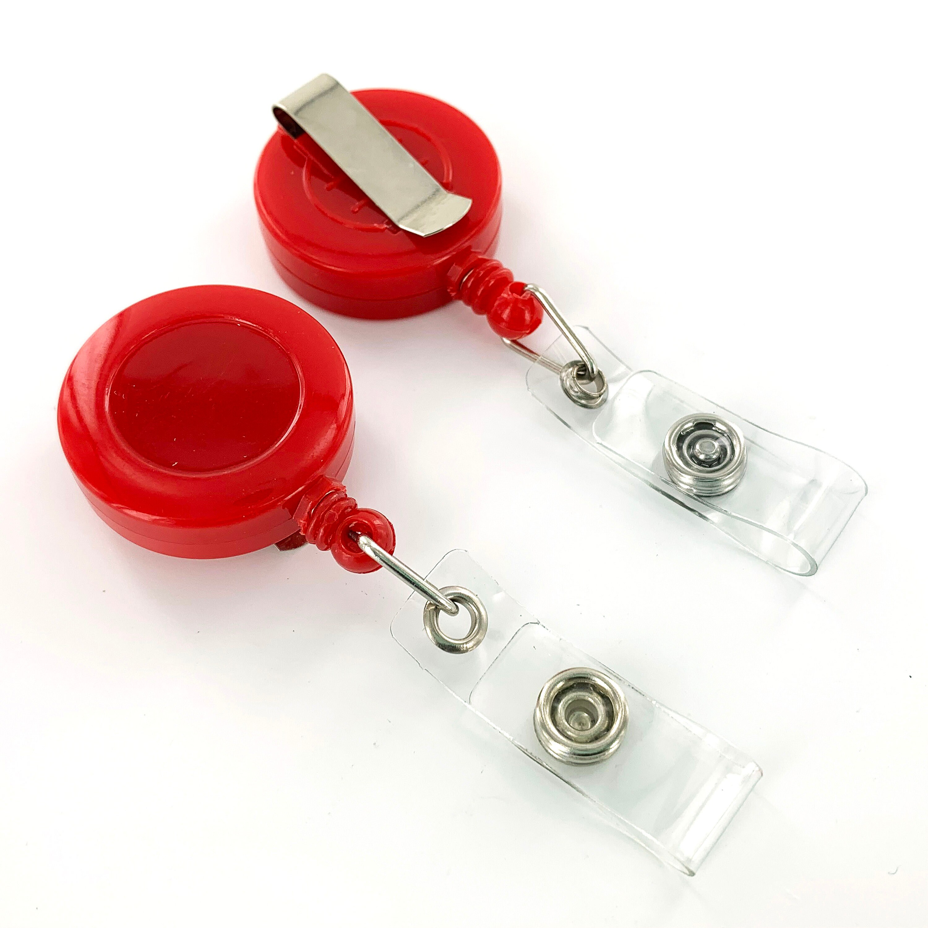 badge retractable clip