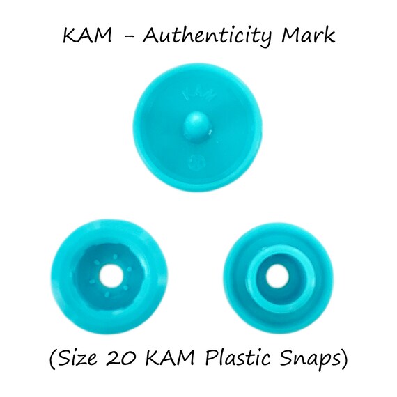 100 Patriotic Starter Pack KAM SnapPlastic Snaps for Cloth DiapersBibs RedWhiteBlue