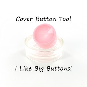 Size 20 Fabric Cover Button Assembly Tool (Ships from the USA) Use to make Fabric Covered Buttons