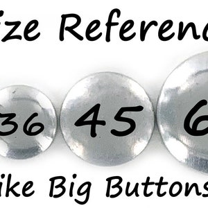 Cover Buttons 25 Sets FLAT BACK Size 24 5/8 Inch Self Cover Buttons/Button Glueable Use to make Fabric Covered Buttons image 7