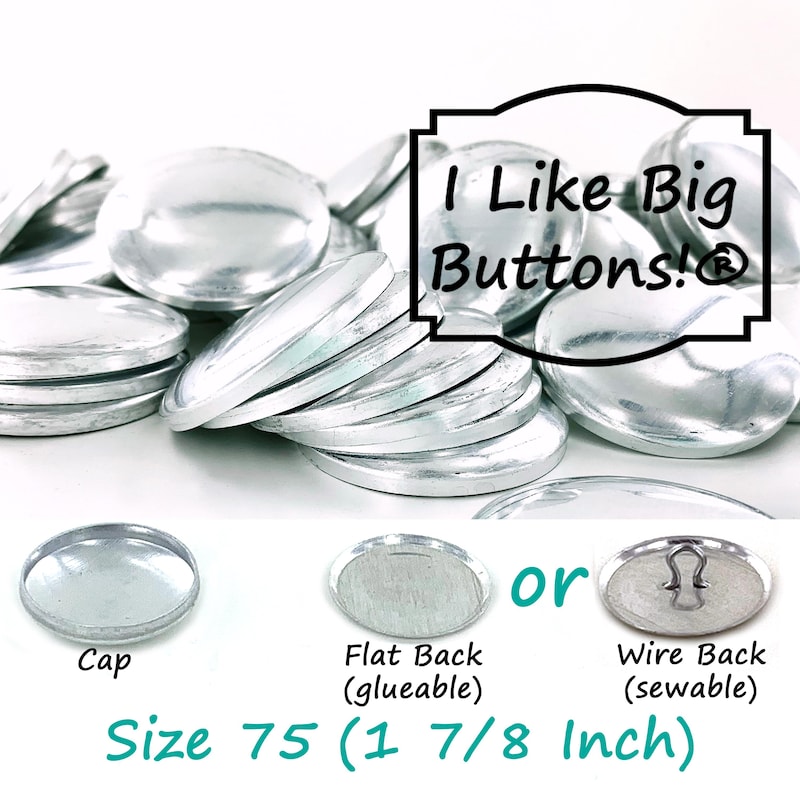 Flat Back Button Making - Etsy
