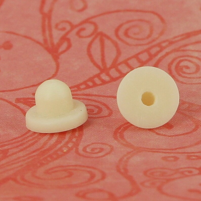 Rubber Cushions for Clipon Earrings 100 Pieces Compatible Etsy