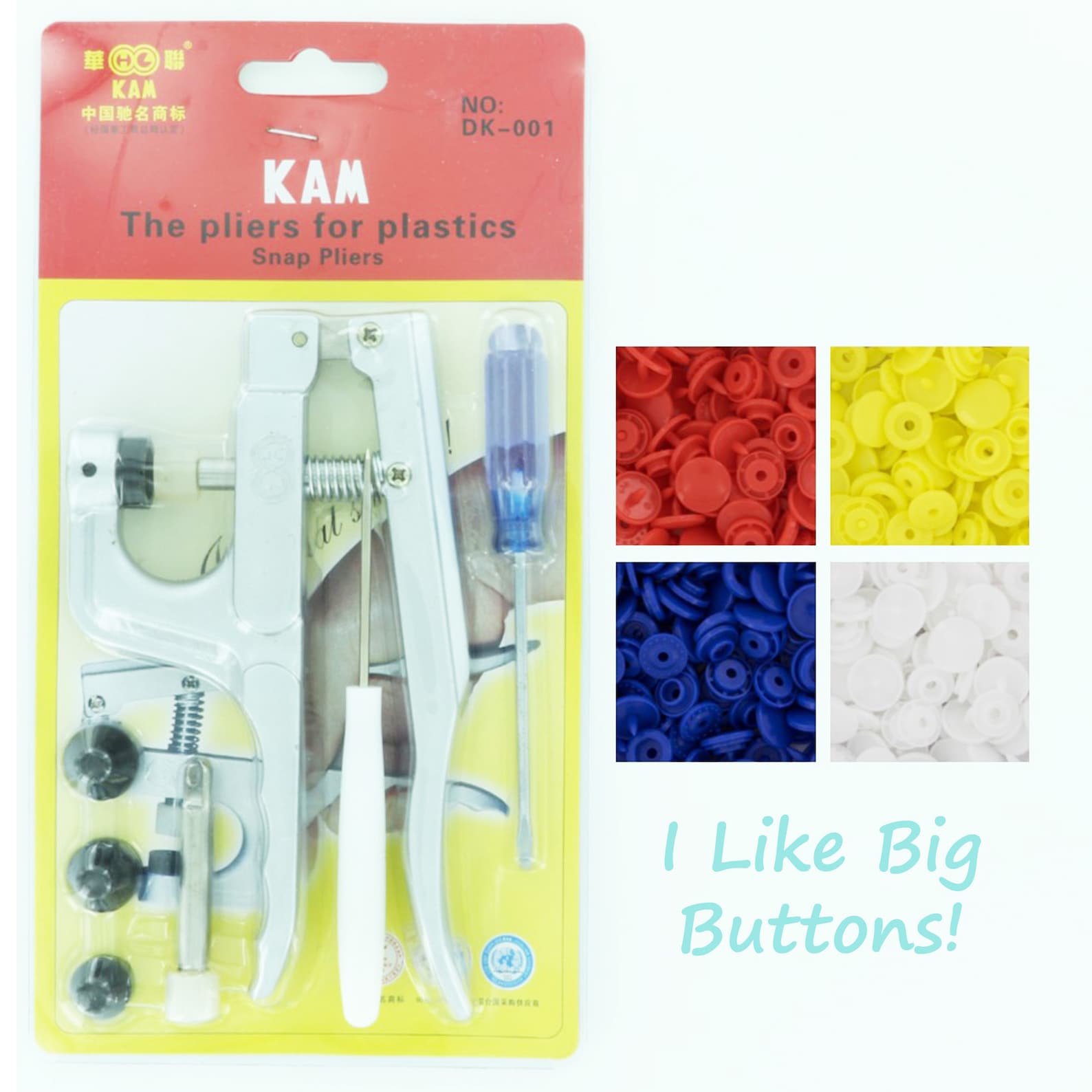 SIZE 16 KAM Snaps 200 Kam® Snaps & Pliers choose 4 Colors Etsy