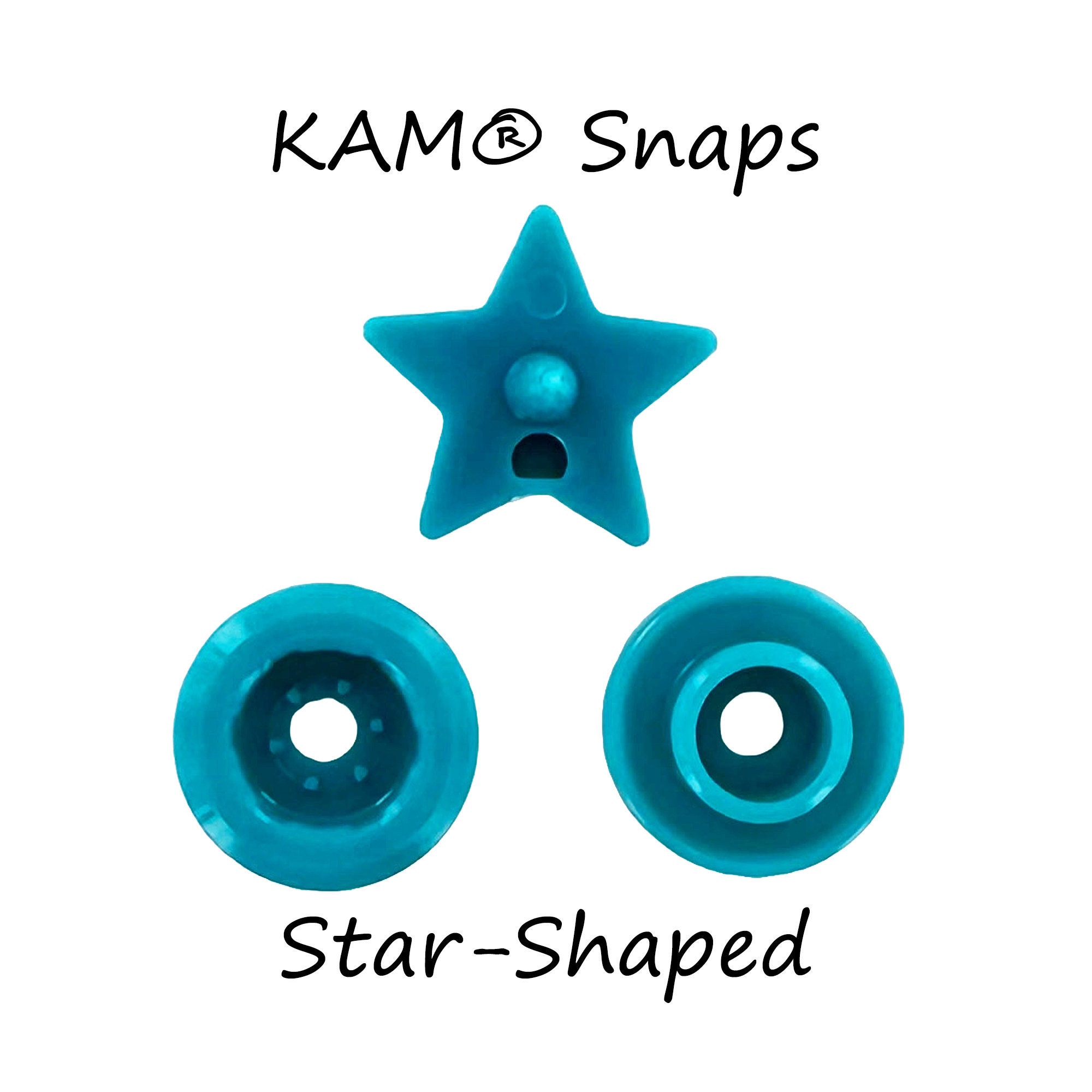Poo Two-toned Engraved Gloss KAM Snaps Size 20 Poo Snap, Plastic