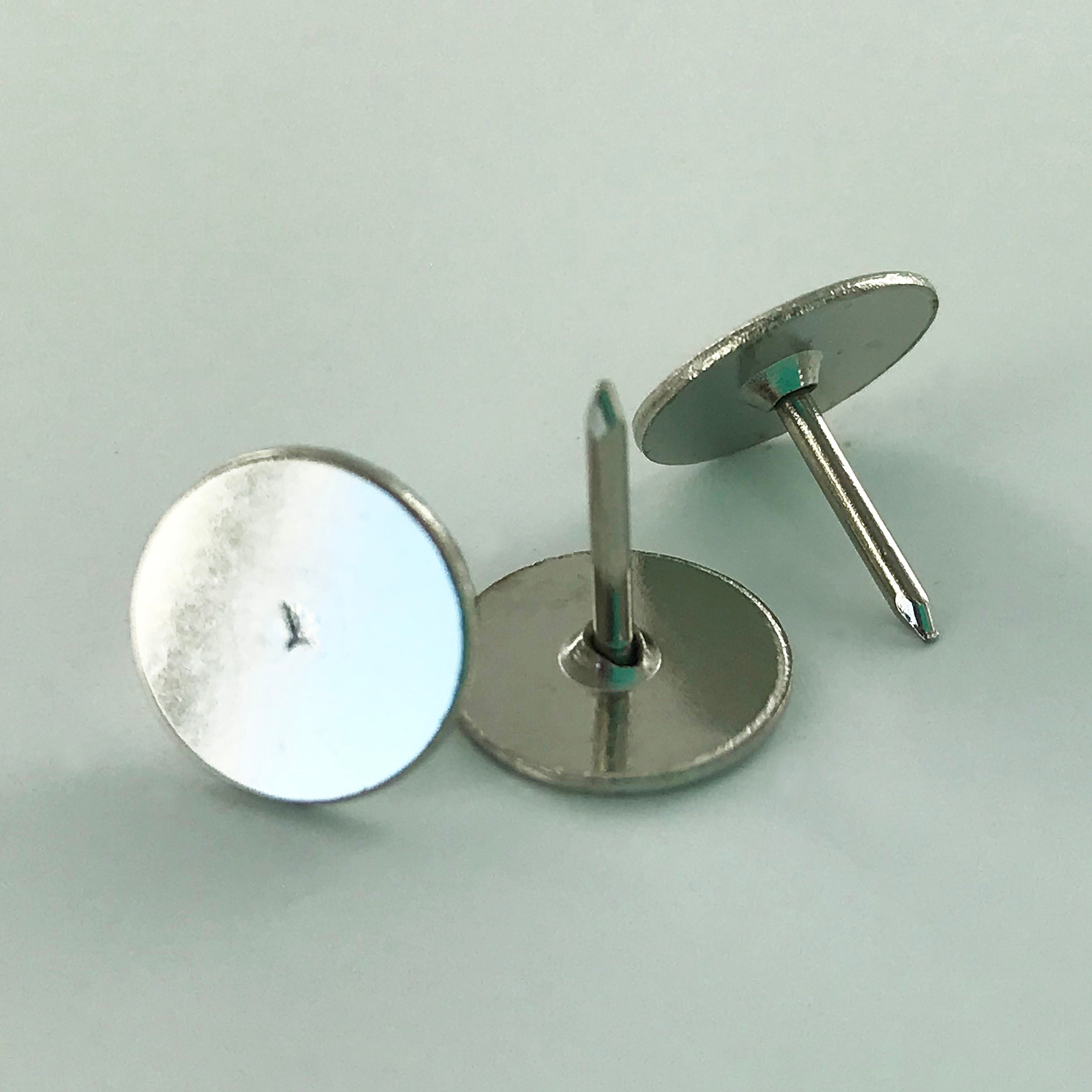 50 Thumb Tacks/Push Pins with 10 mm Glue Pad Prong Length Etsy