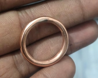 Ringband van puur koper