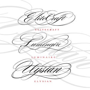 Individuelles Chicano-Schrift-Tattoo-Design | Personalisiertes Namens-Tattoo | Feine Kalligrafie | Spencerian-Schrift | Tattoo-Schablone (PNG)