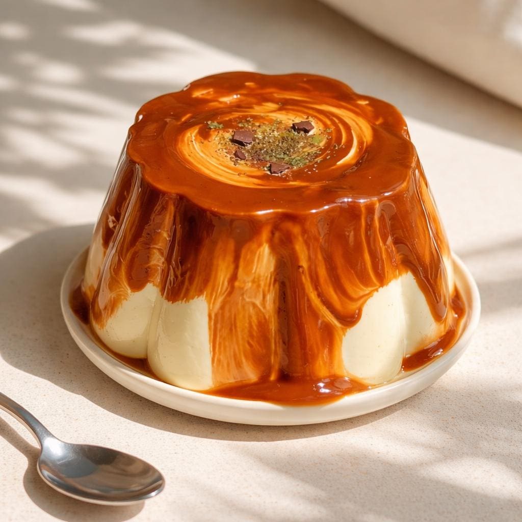 Fake Pudding Realistic Giftumbo Caramel Pudding Squishy | Heavy Jiggly Flan Fidget ...