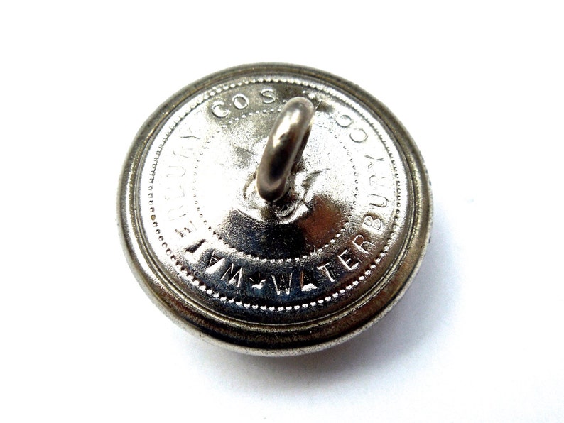 SUPPLY 4 Military Musical Lyre or Harp Shank Buttons Etsy