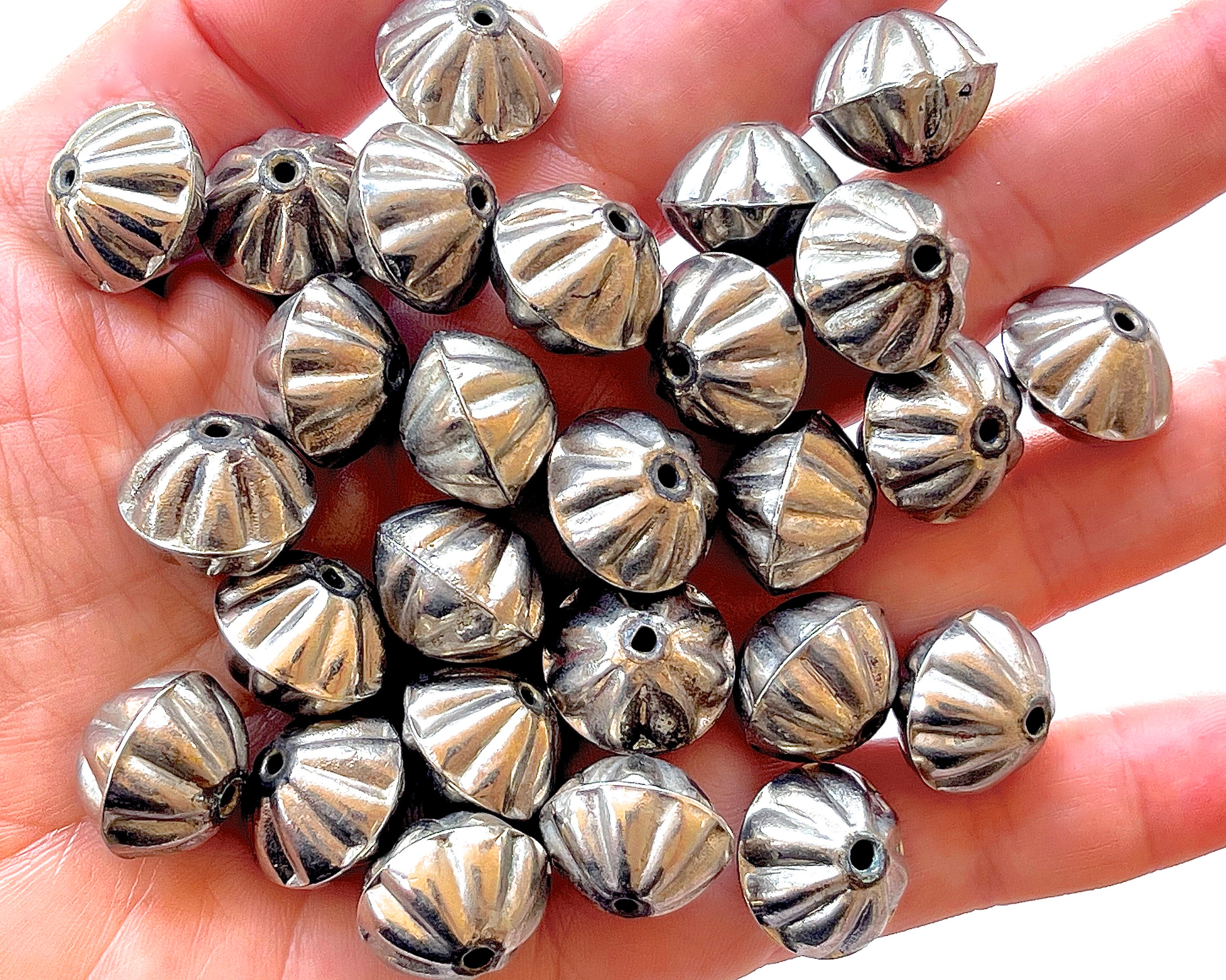 COPPER ROUND 6MM Beads 25 Pieces, Seamed Hollow bead, 1.6mm Hole, Ready to  Ship, Made in US